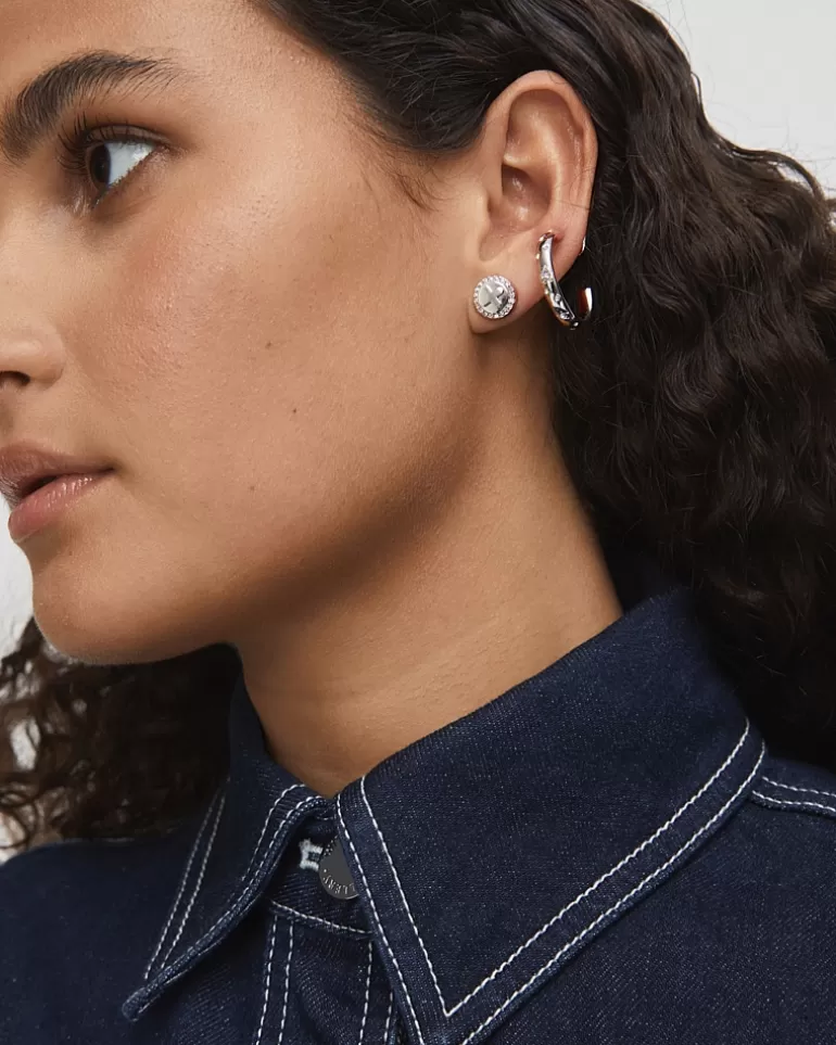 Fashion Figment Crystal Stud Earrings Earrings