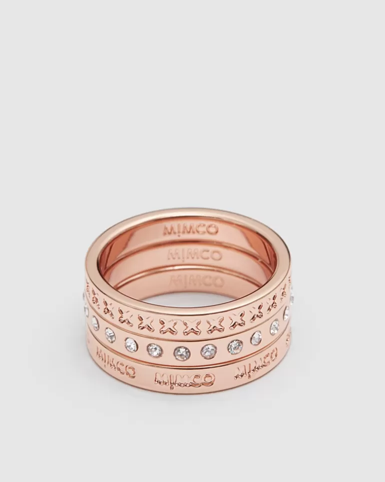 New Halo Ring Stack Rings