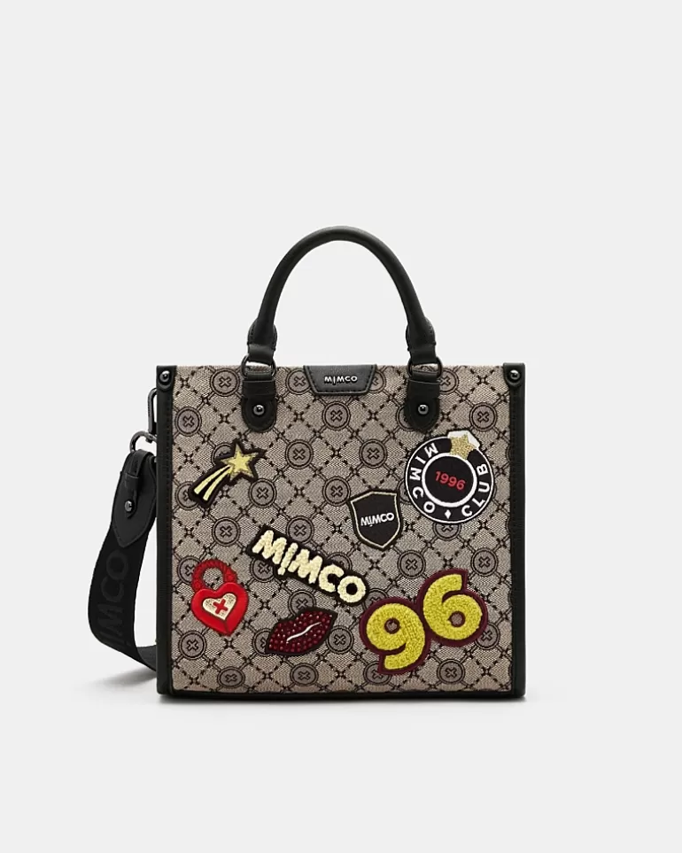 Online Mim-Gram Varsity Tote Bag Tote Bags